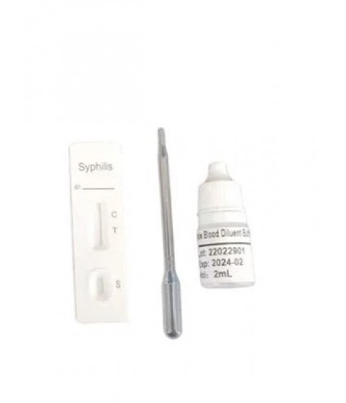 Экспресс-тесты для определения антител к Сифилиса Treponema рallidum "Syphilis Rapid Test", 25 шт. Экспресс-тесты для определения антител к Сифилиса Treponema рallidum "Syphilis Rapid Test", 25 шт.